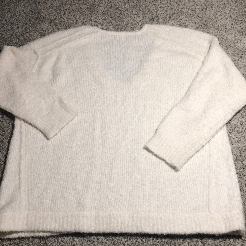 Free People Lofty V Neck Oversized Sweater - Picture 5 of 5